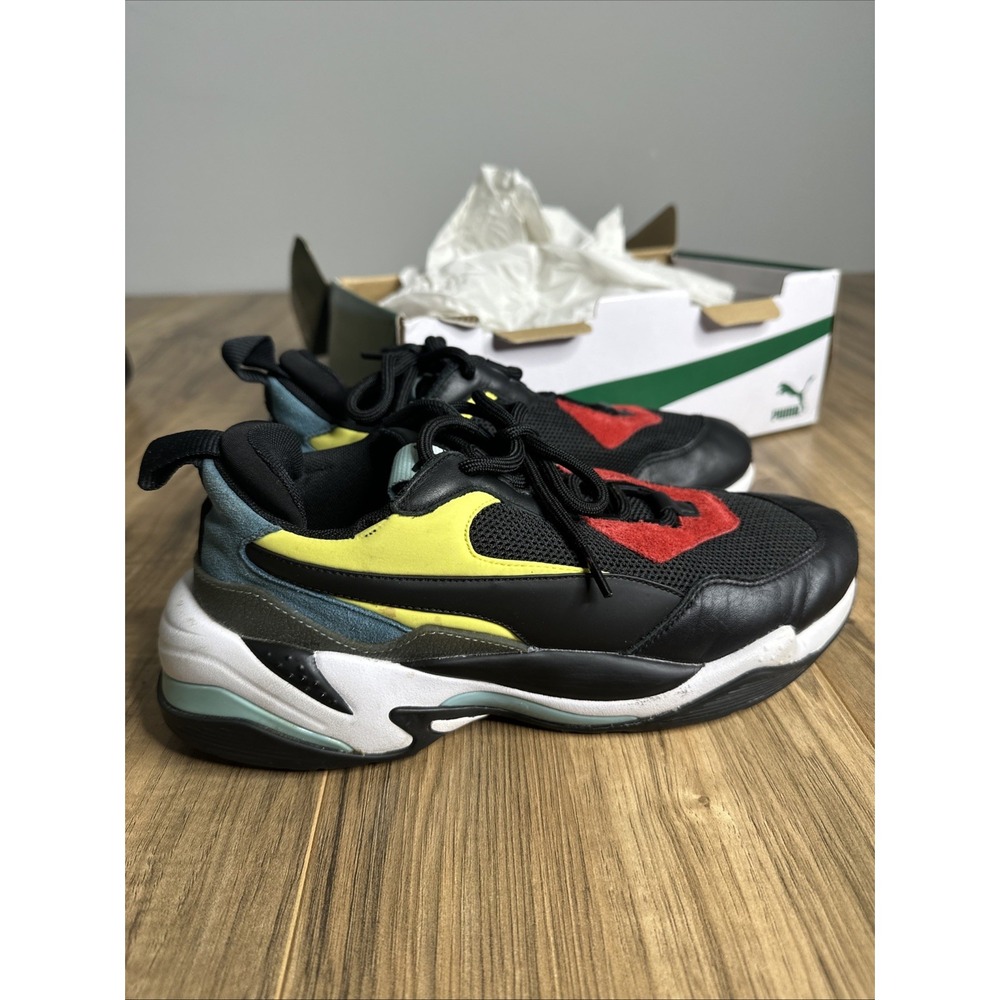 New‎ PUMA Thunder Spectra Shoes Sneakers - Black/Multi(36751601/367516-01)